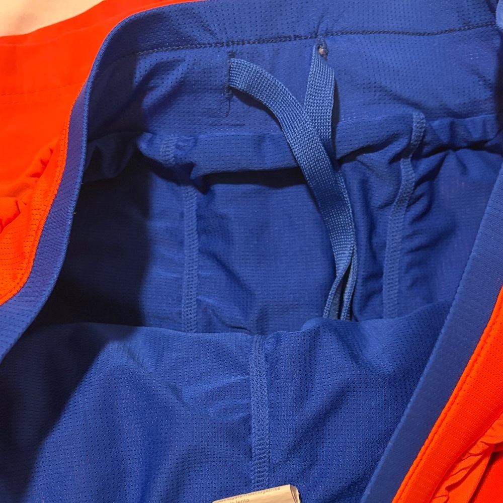 Fabletics Men's Athletic Shorts set combo 3 - Orange, Teal, Red - Picture 8 of 12